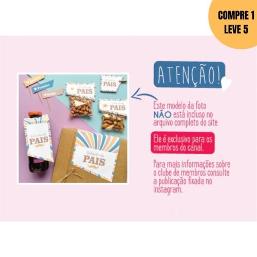 Arquivo Digital Kit Arquivo de Corte Dia dos Pais -3896