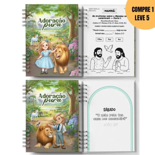 Arquivo Digital Kit Caderno Infantil Congresso - 3446