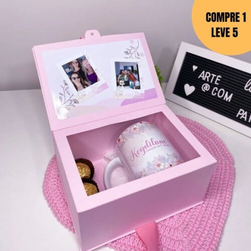 Arquivo Digital Kit Caixas e Blocos Dia das Mães -2444