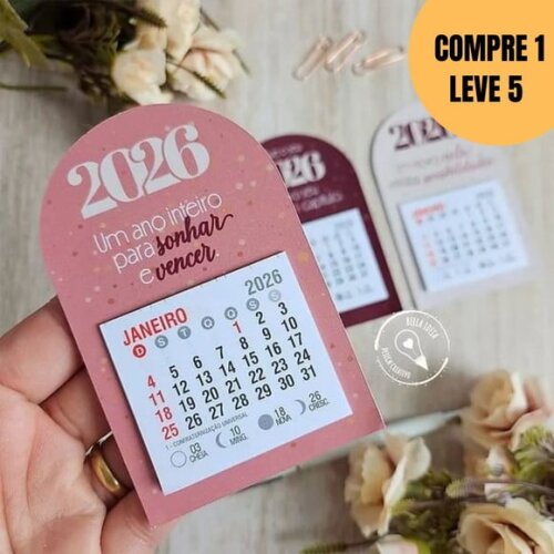 Arquivo Digital Kit Calendário 2026 -5515