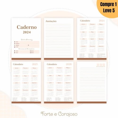 Arquivo Digital Kit Cristão Forte e Corajoso Masculino -828