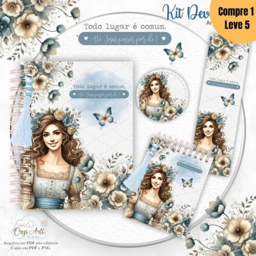 Arquivo Digital Kit Devocional Encadernação -1202