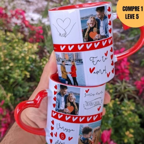 Arquivo Digital Kit Dia dos Namorados Caneca -3477
