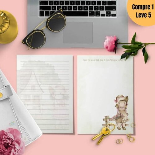 Arquivo Digital Kit Envelopes e Papéis de Carta 2025 -1144