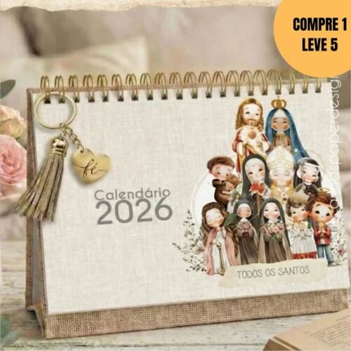 Arquivo Digital Kit Extra com 12 Capas para Calendário -6012
