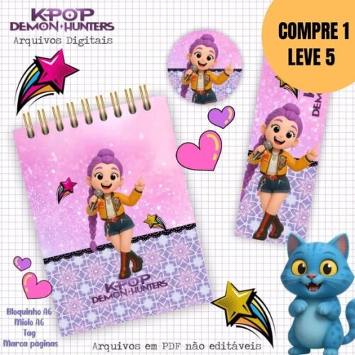 Arquivo Digital Kit Guerreiras K-pop -5339