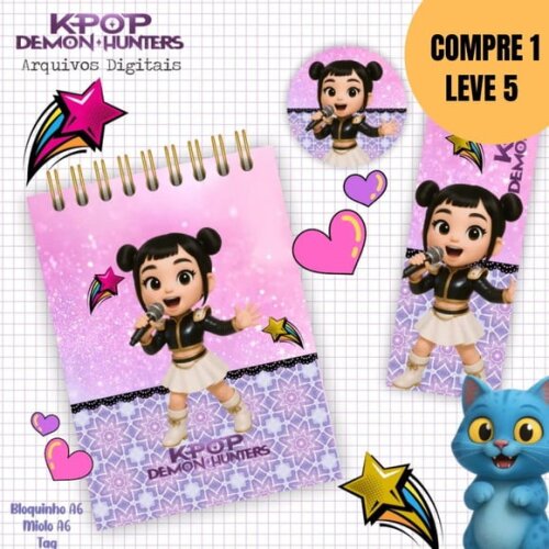 Arquivo Digital Kit Guerreiras K-pop -5339