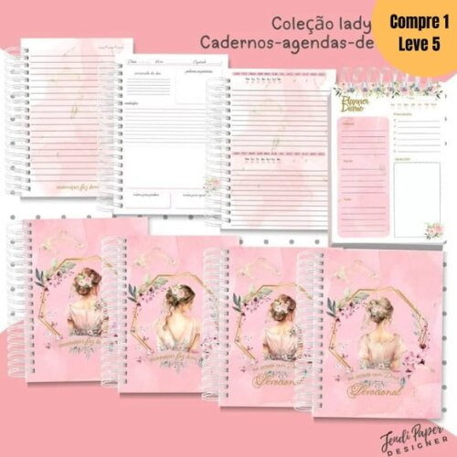 Arquivo Digital Kit Lady Agenda 2025 -664