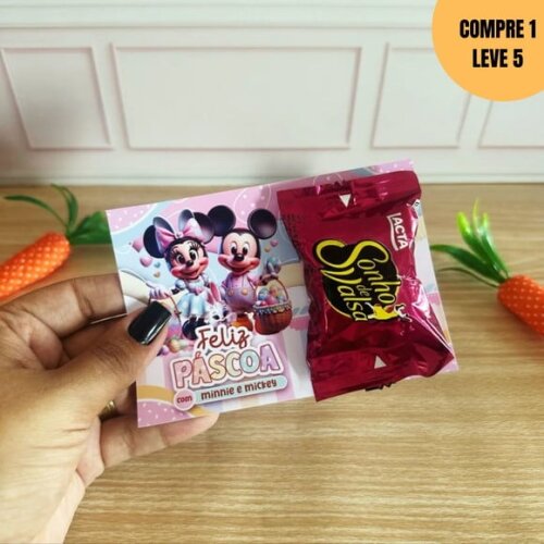 Arquivo Digital Kit Páscoa Mickey e Minnie -2674