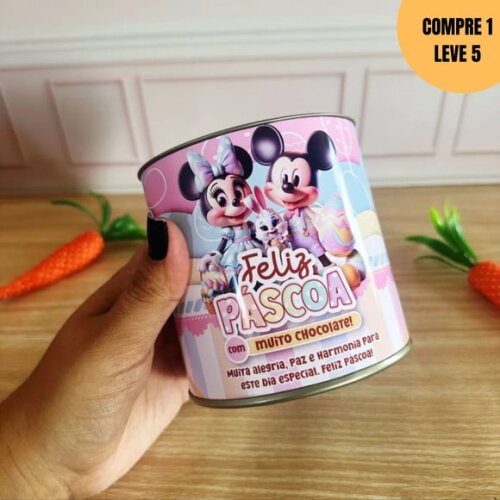Arquivo Digital Kit Páscoa Mickey e Minnie -2674