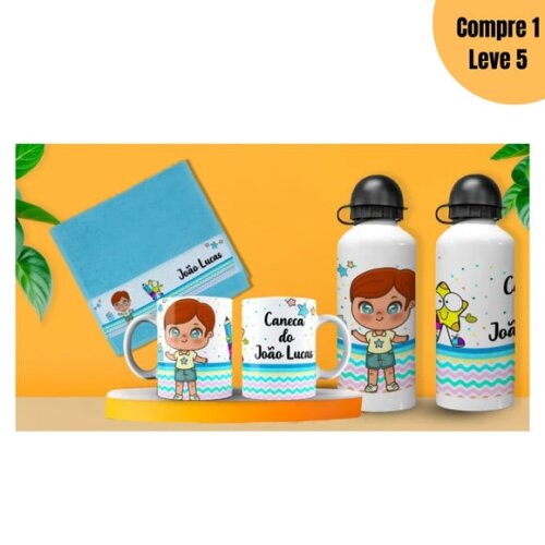 Arquivo Digital Kit Volta às Aulas Mascotes Sublimação -1376