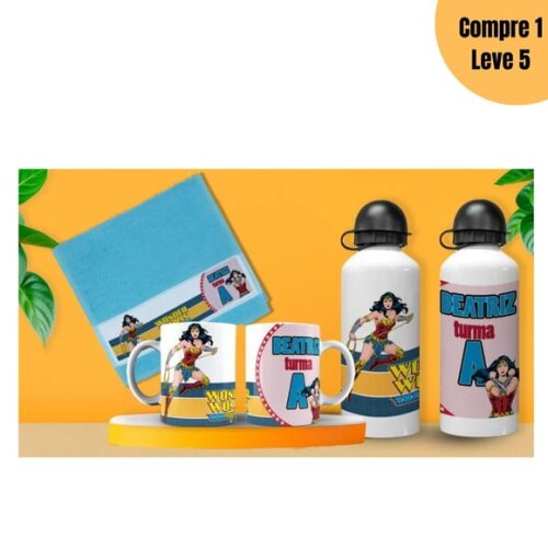 Arquivo Digital Kit Volta as Aulas Heróis Sublimação -1379