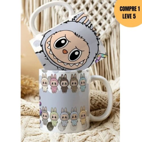 Arquivo Digital Labubu Arte Avulsa Caneca -4294