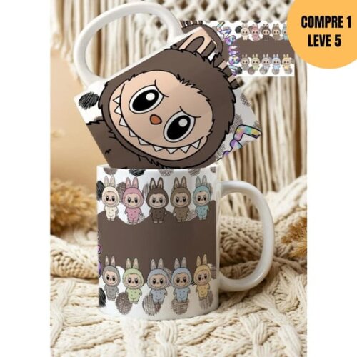 Arquivo Digital Labubu Arte Avulsa Caneca -4294