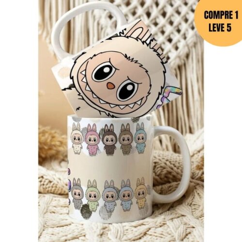 Arquivo Digital Labubu Arte Avulsa Caneca -4294