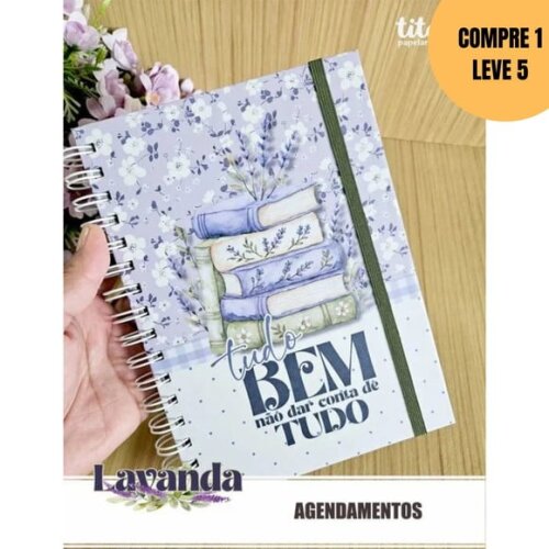 Arquivo Digital Lavanda Combo Encadernação Especial -6072