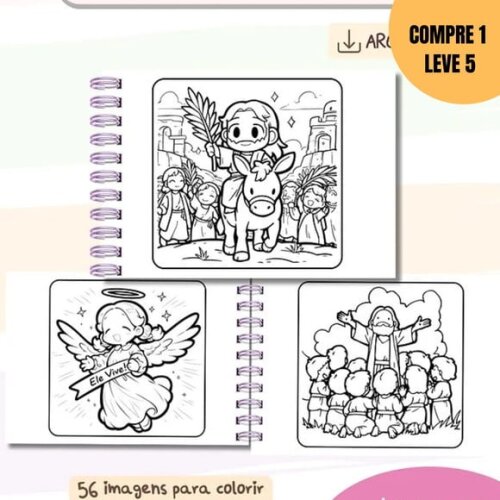 Arquivo Digital Livro de Colorir a Verdadeira Pascoa -2185