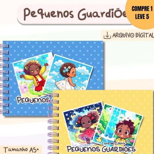 Arquivo Digital Livro de Colorir Pequenos Guardiões -3653