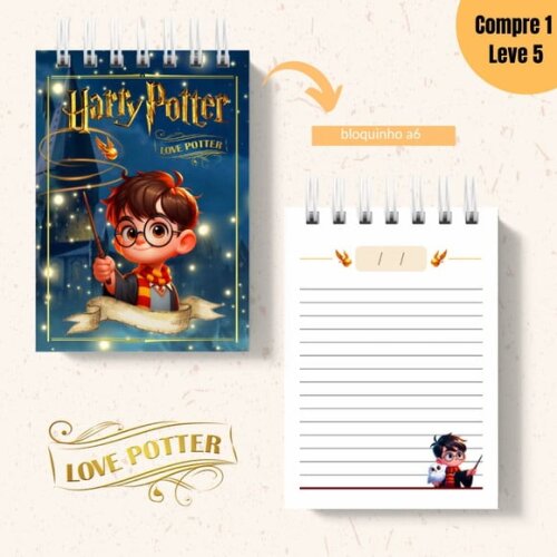 Arquivo Digital Love Harry Potter Kit Escolar 2025 -1094