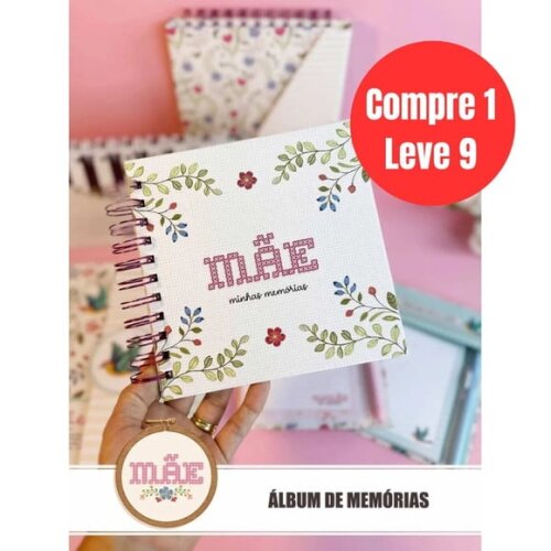 Arquivo Digital Mãe 2026 Combo Encadernação -6773