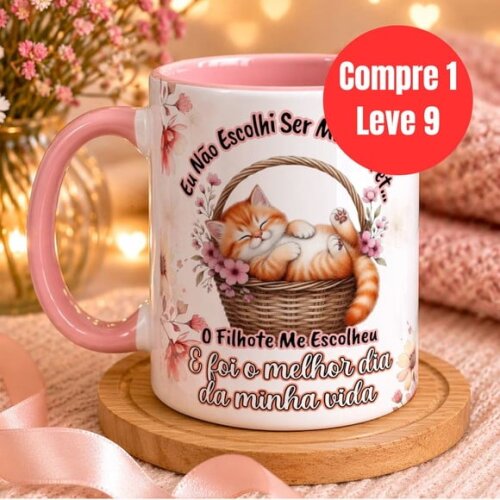Arquivo Digital Mãe de Pet Artes para Caneca -6952