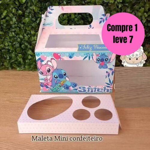 Arquivo Digital Maleta Mini Confeiteiro Páscoa -6600