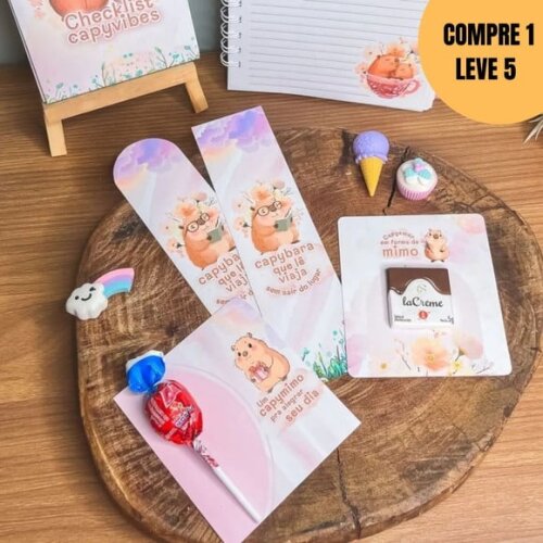 Arquivo Digital Mini Kit Capybara Vibes -4635