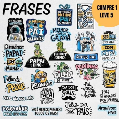 Arquivo Digital Mini Pack Dia dos Pais 2025 -4589