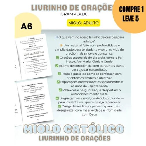 Arquivo Digital Miolo Livrinho de Orações Adulto -4623