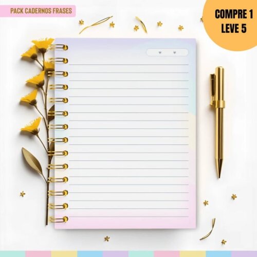 Arquivo Digital Motivacional Caderno A5 -2922