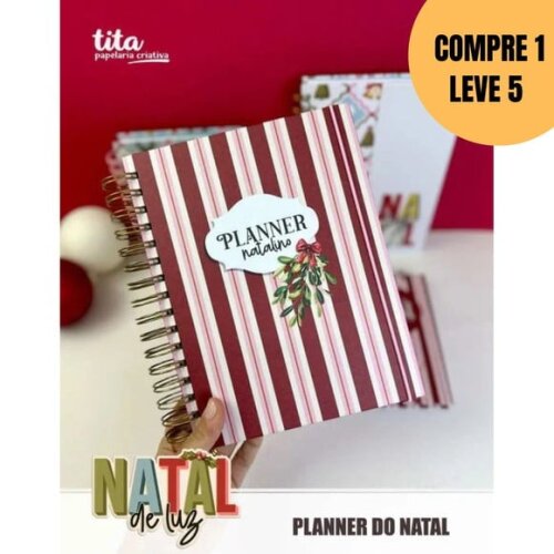 Arquivo Digital Natal de Luz Combo Encadernação -5468