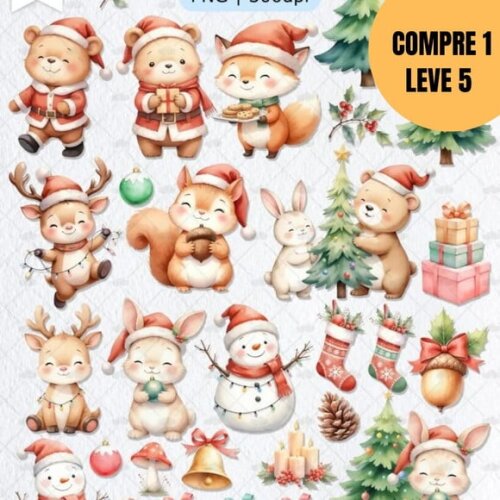 Arquivo Digital Natal no Bosque Kit Digital - 5607