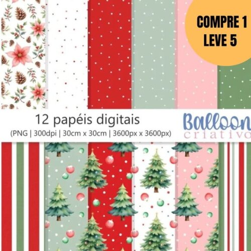 Arquivo Digital Natal no Bosque Kit Digital - 5607