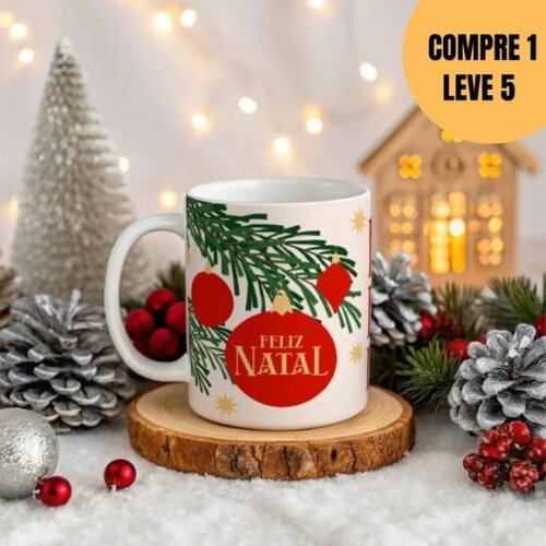 Arquivo Digital Natal V7 sem Foto Artes para Canecas -5575
