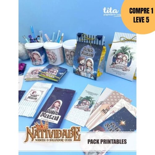 Arquivo Digital Natividade 2025 Pack Printables -5880