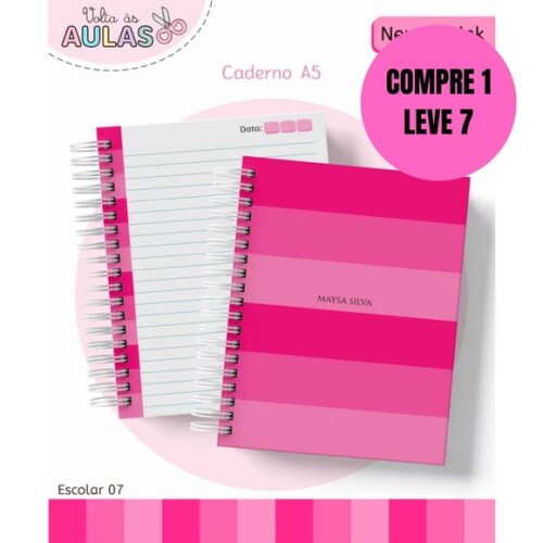 Arquivo Digital Neutro Pink Volta as Aulas 2026 -6359