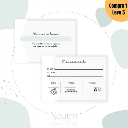 Arquivo Digital Neutro Livro do Bebê -1293