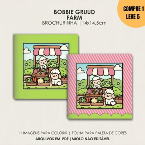 Arquivo Digital Pack Bobbie Gruuds 4 Modelos -3346