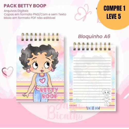 Arquivo Digital Pack Caderno Pautado A5 + Bloquinho A6 -5311