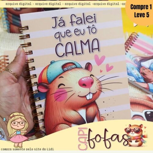 Arquivo Digital Pack de Capas A5 Agendamento 2025 -946