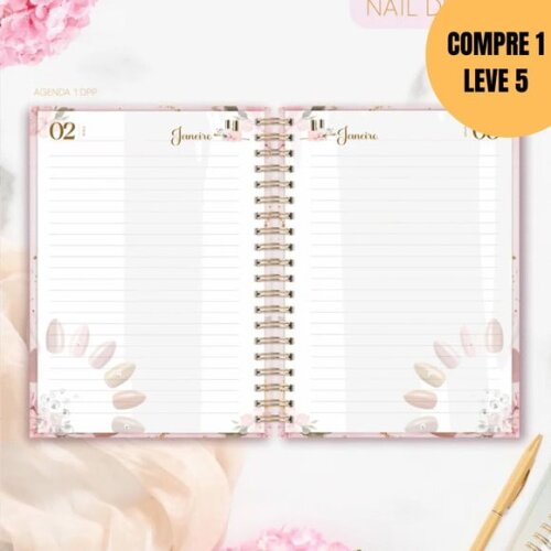 Arquivo Digital Pack Nail Designer 2026 -5729