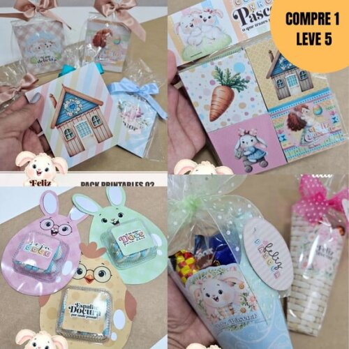 Arquivo Digital Páscoa 2025 Pack Printables -2284