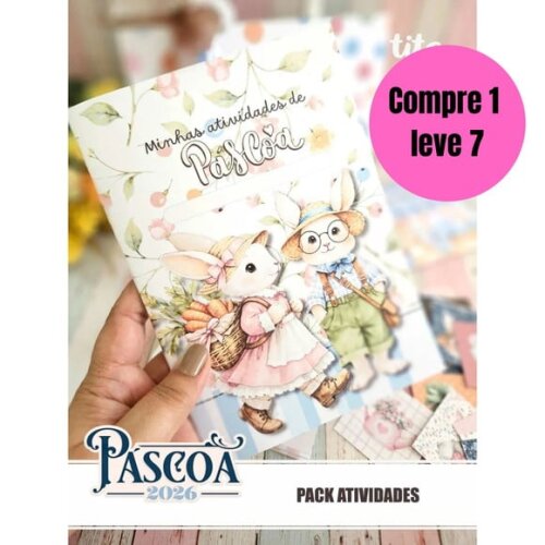 Arquivo Digital Páscoa 2026 Kit Atividades Páscoa -6666