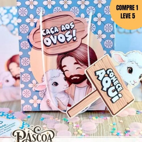 Arquivo Digital Páscoa Cristã 2025 Caça aos Ovos -2396