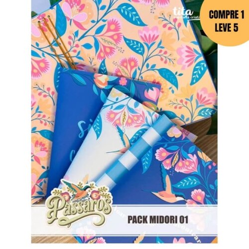Arquivo Digital Pássaros Pack Midoris 01 -4099