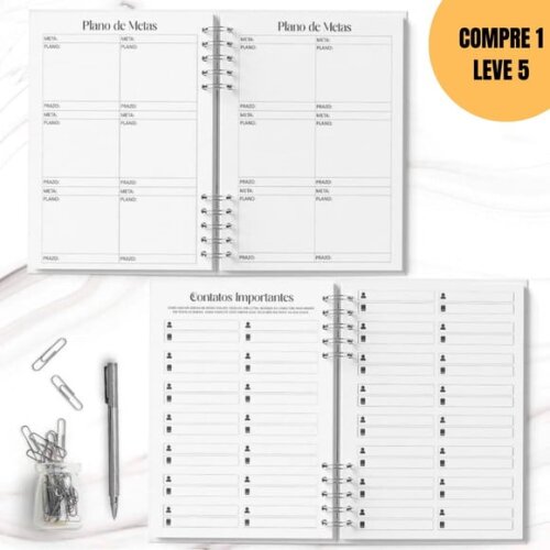 Arquivo Digital Planner 2026 Neutro -5899