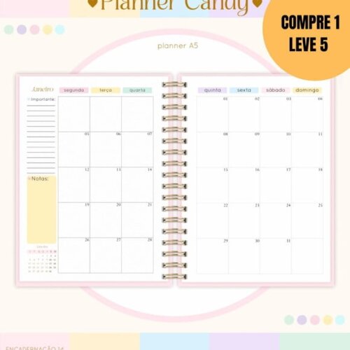 Arquivo Digital Planner A5 2026 -5249