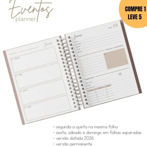 Arquivo Digital Planner Datado 2026 e Permanente -3064