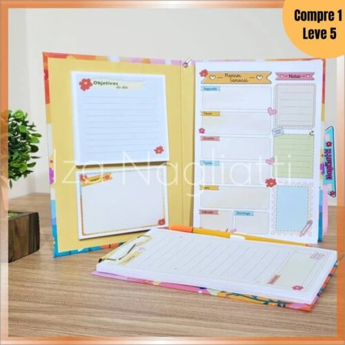 Arquivo Digital Planner Semanal e Prancheta 2025 -1056