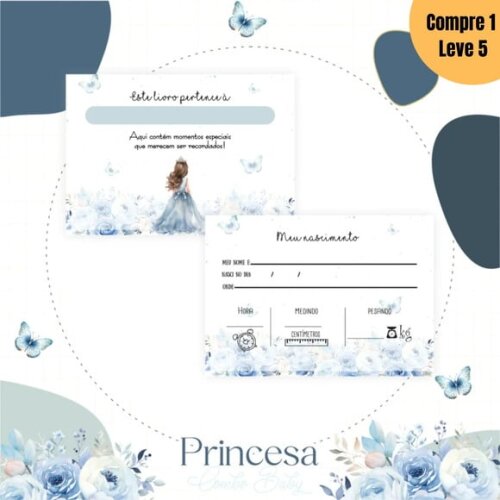 Arquivo Digital Princesa Livro do Bebê -1300